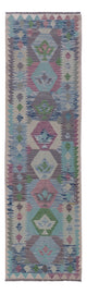 Kilim Maimana Alfombra 77x295cm - Alfombra de lana