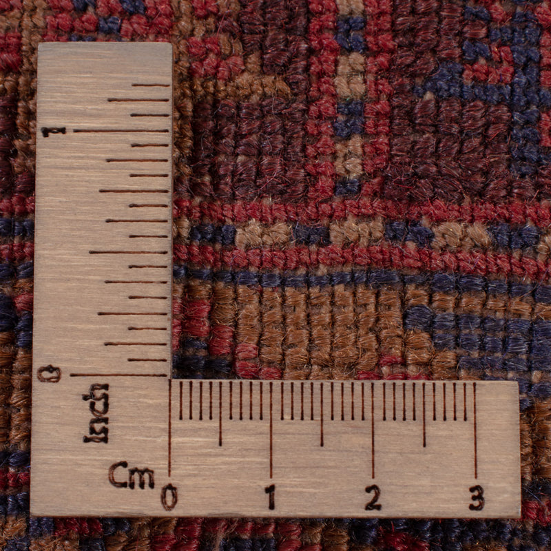 Kelim Teppich - Oriental - 193 x 152 cm - dunkelrot