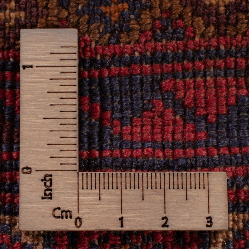 Kelim Teppich - Oriental - 194 x 152 cm - dunkelrot