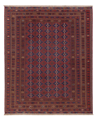 Kelim Teppich - Oriental - 194 x 156 cm - dunkelrot