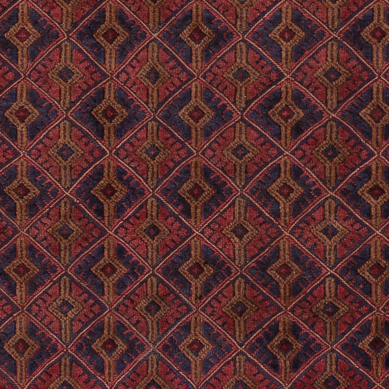 Kelim Teppich - Oriental - 205 x 155 cm - dunkelrot