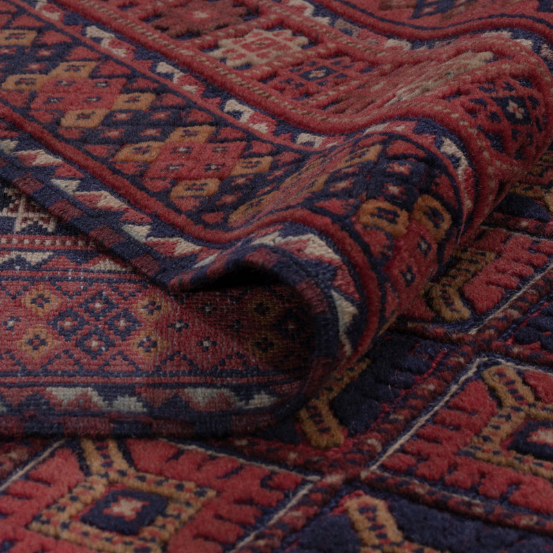 Kelim Teppich - Oriental - 203 x 152 cm - dunkelrot