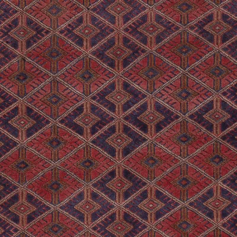 Kelim Teppich - Oriental - 193 x 154 cm - dunkelrot