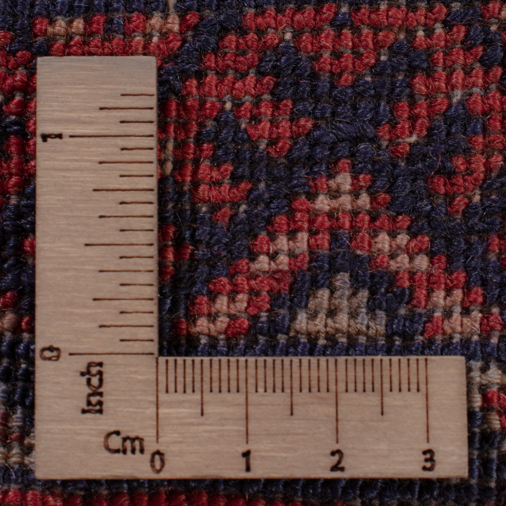 Kelim Teppich - Oriental - 195 x 139 cm - dunkelrot