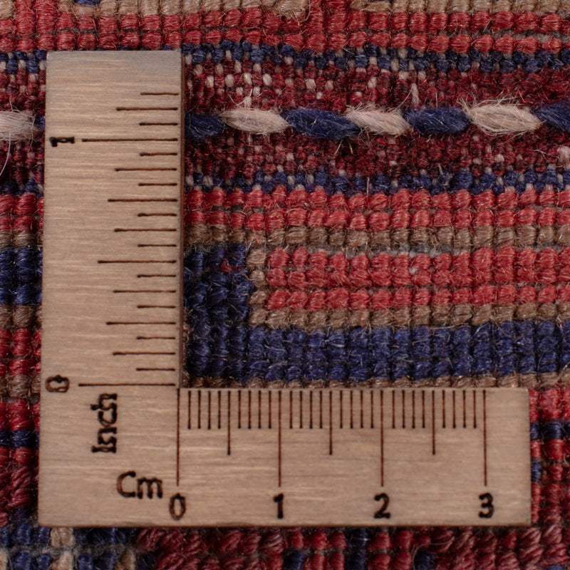 Kelim Teppich - Oriental - 193 x 140 cm - dunkelrot