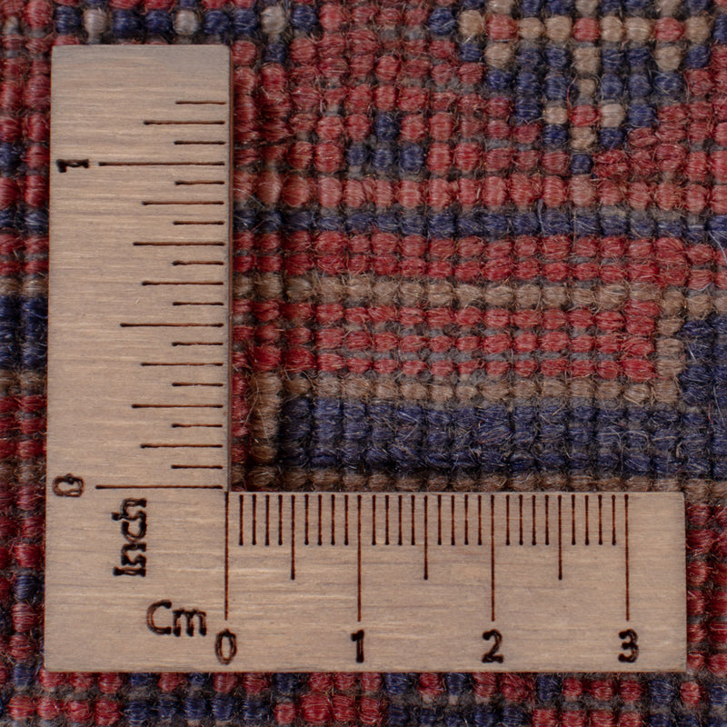 Kelim Teppich - Oriental - 188 x 137 cm - dunkelrot