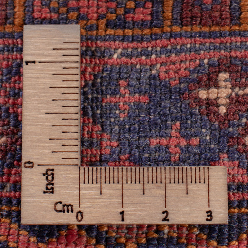 Kelim Teppich - Oriental - 193 x 150 cm - dunkelrot