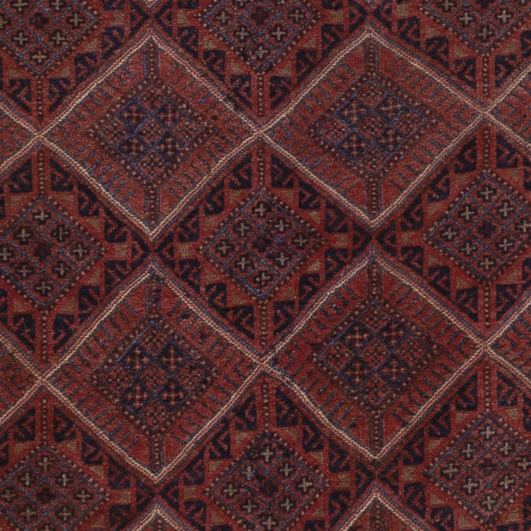 Kelim Teppich - Oriental - 177 x 135 cm - dunkelrot