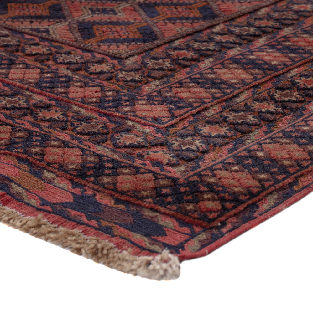 Kelim Teppich - Oriental - 208 x 145 cm - dunkelrot