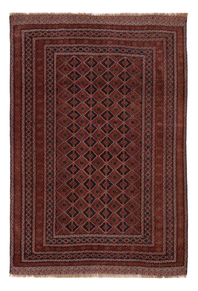 Kilim afgano Alfombra 140x207cm
