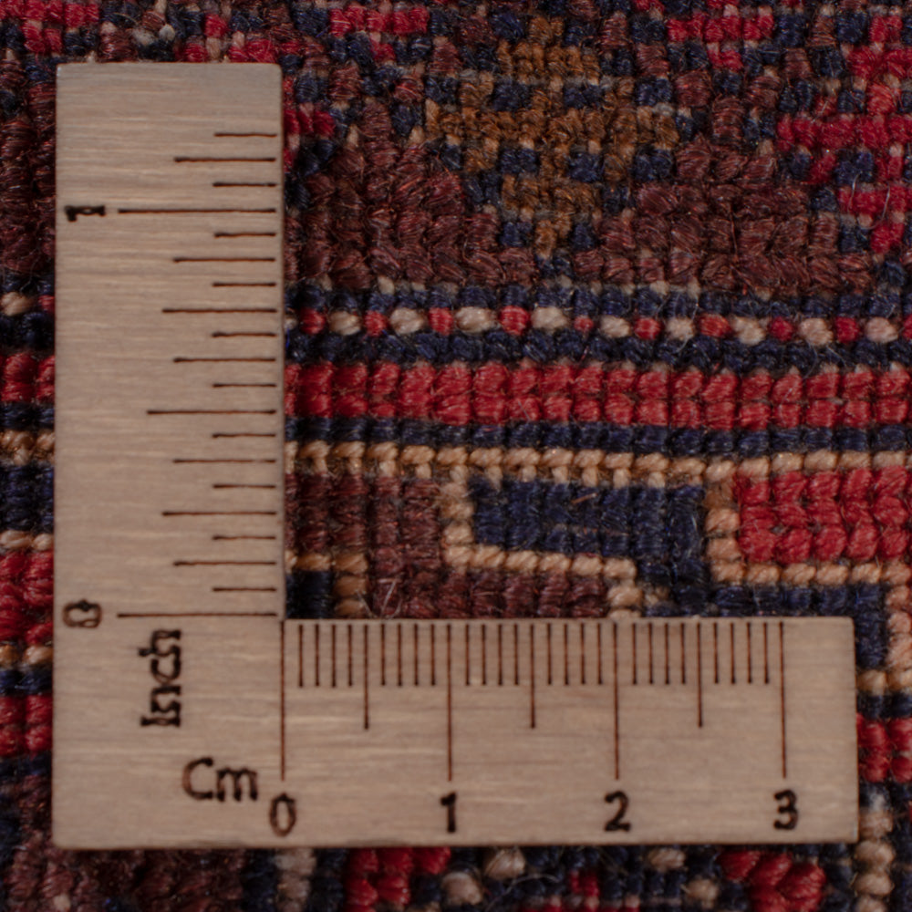 Kelim Teppich - Oriental - 195 x 145 cm - dunkelrot