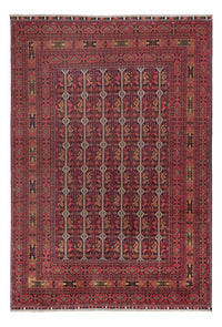 Afghan Teppich - Royal - 283 x 193 cm - dunkelrot