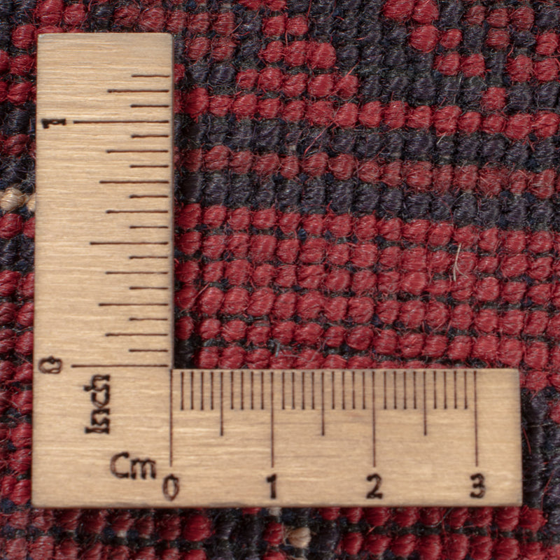 Afghan Teppich - Kunduz - 296 x 200 cm - dunkelrot