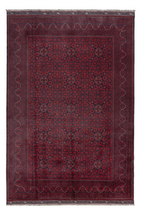 Afghan Teppich - Kunduz - 292 x 200 cm - dunkelrot