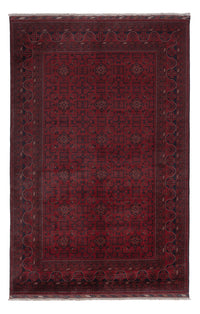 Afghan Teppich - Kunduz - 306 x 196 cm - dunkelrot