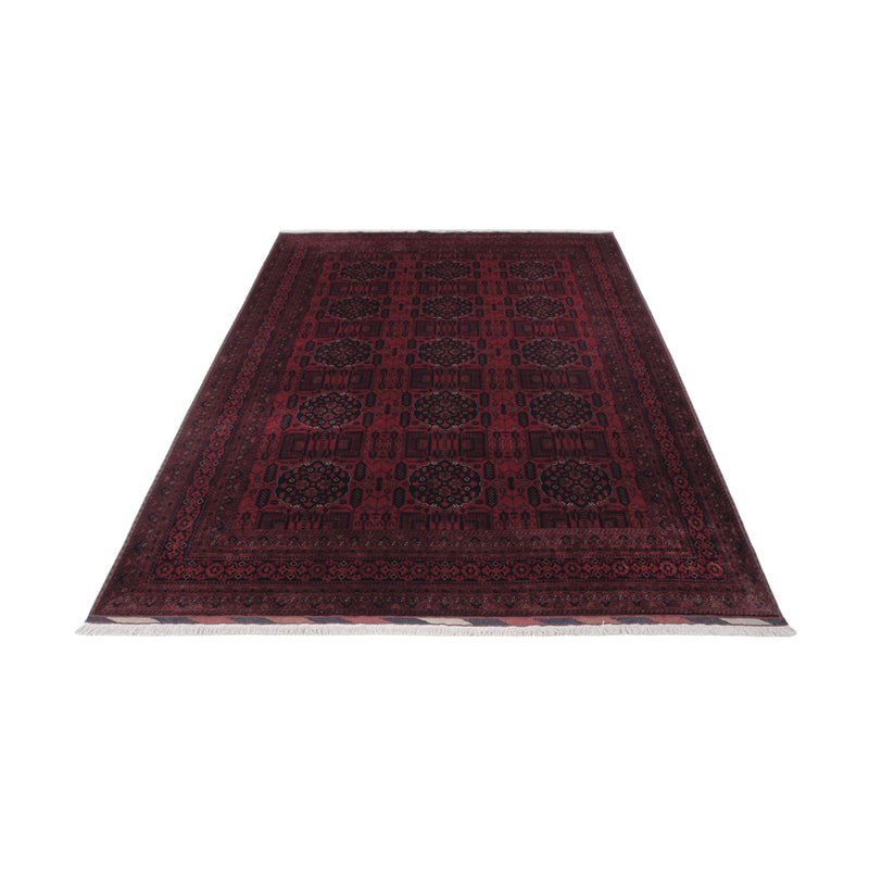 Afghan Teppich - Royal - 296 x 200 cm - dunkelrot