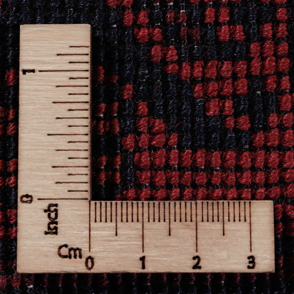 Alfombra afgana - Kunduz - 309 x 203 cm - rojo oscuro