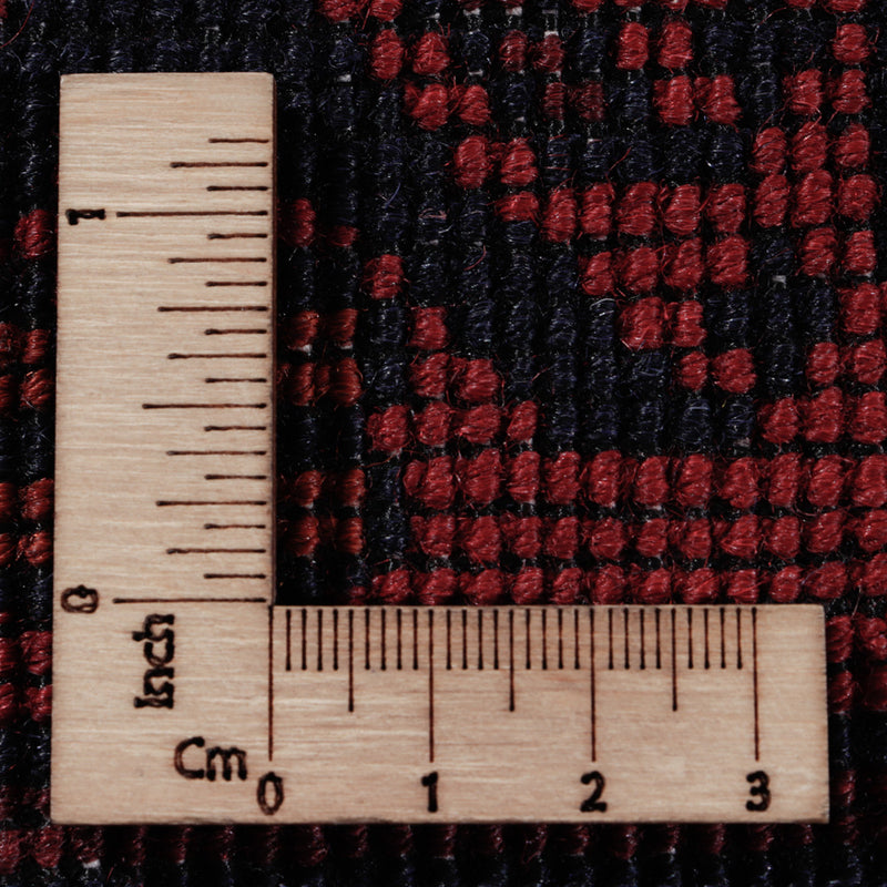 Alfombra afgana - Kunduz - 309 x 203 cm - rojo oscuro