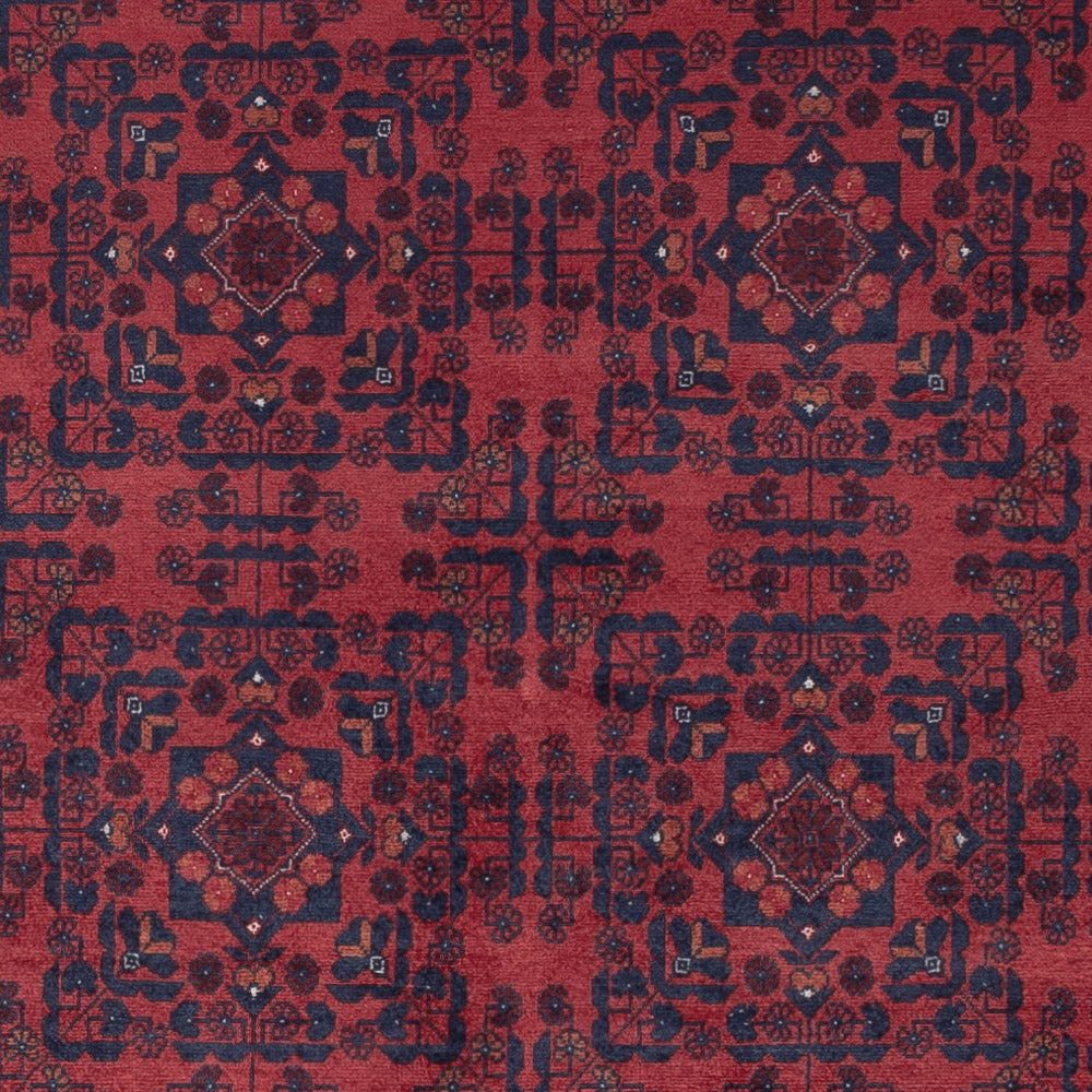 Afghan Teppich - Royal - 290 x 201 cm - dunkelrot