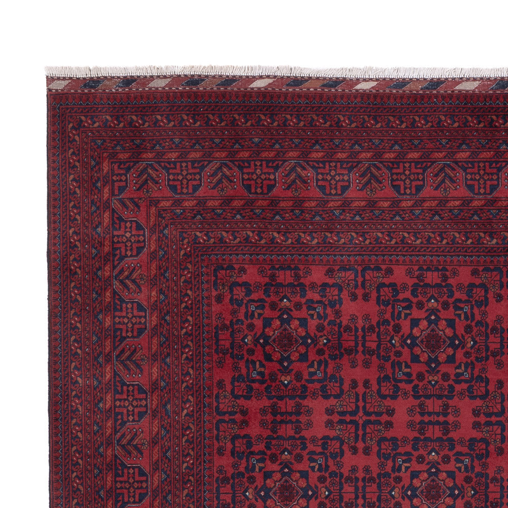 Afghan Teppich - Royal - 290 x 201 cm - dunkelrot