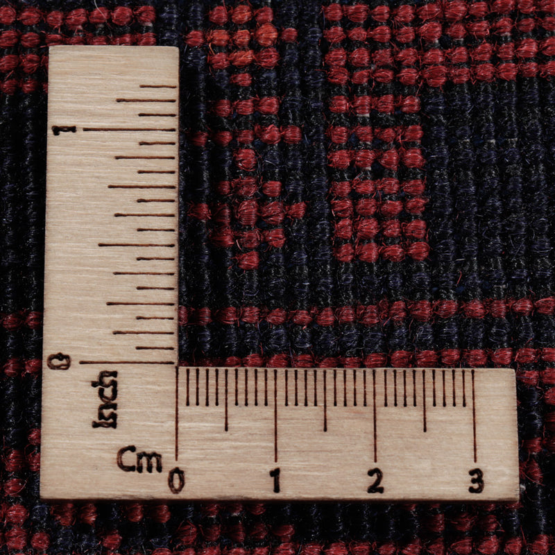 Alfombra afgana - Kunduz - 297 x 195 cm - rojo oscuro