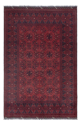 Afghan Teppich - Kunduz - 300 x 204 cm - dunkelrot