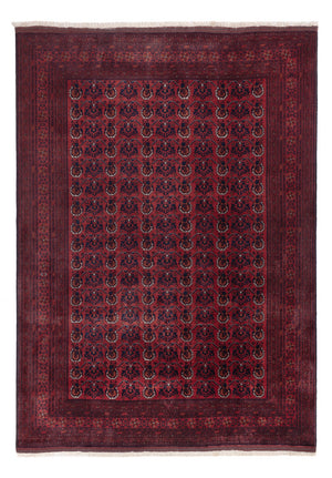 Afghan Teppich - Royal - 288 x 200 cm - dunkelrot