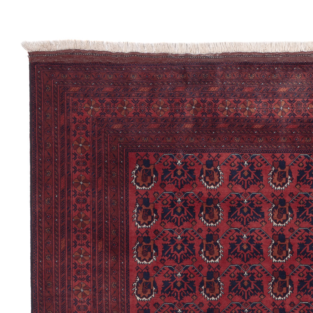 Afghan Teppich - Royal - 288 x 200 cm - dunkelrot