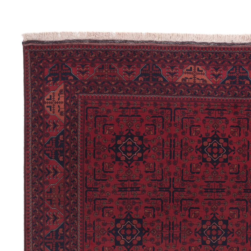 Afghan Teppich - Royal - 281 x 199 cm - dunkelrot