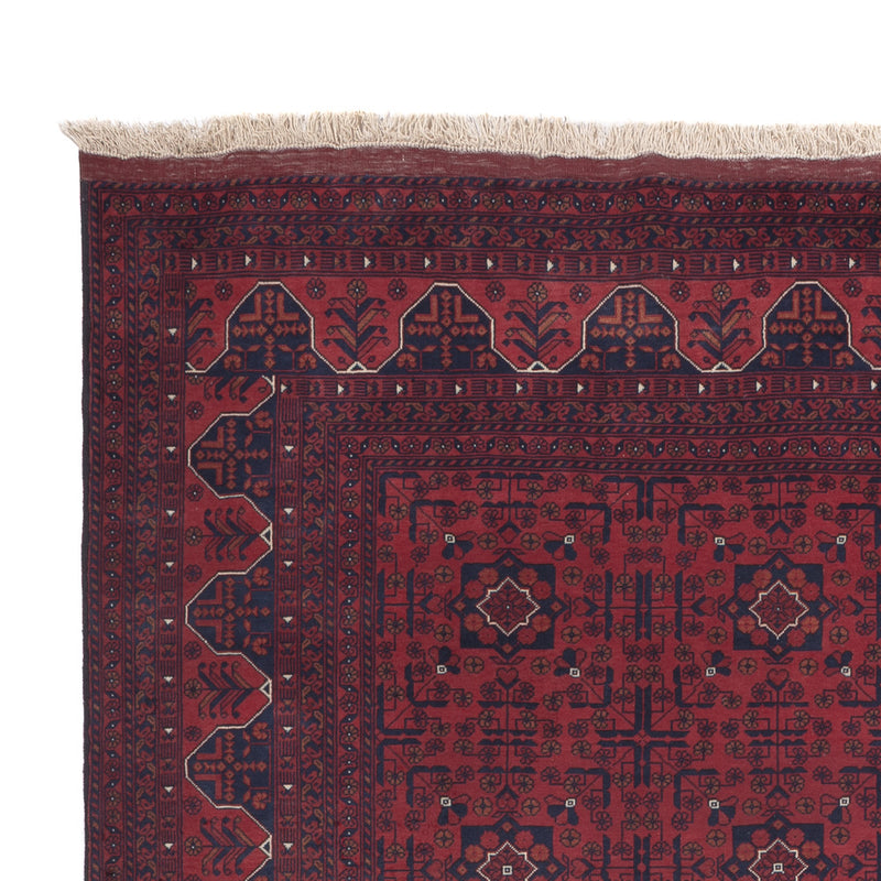 Afghan Teppich - Royal - 299 x 199 cm - dunkelrot