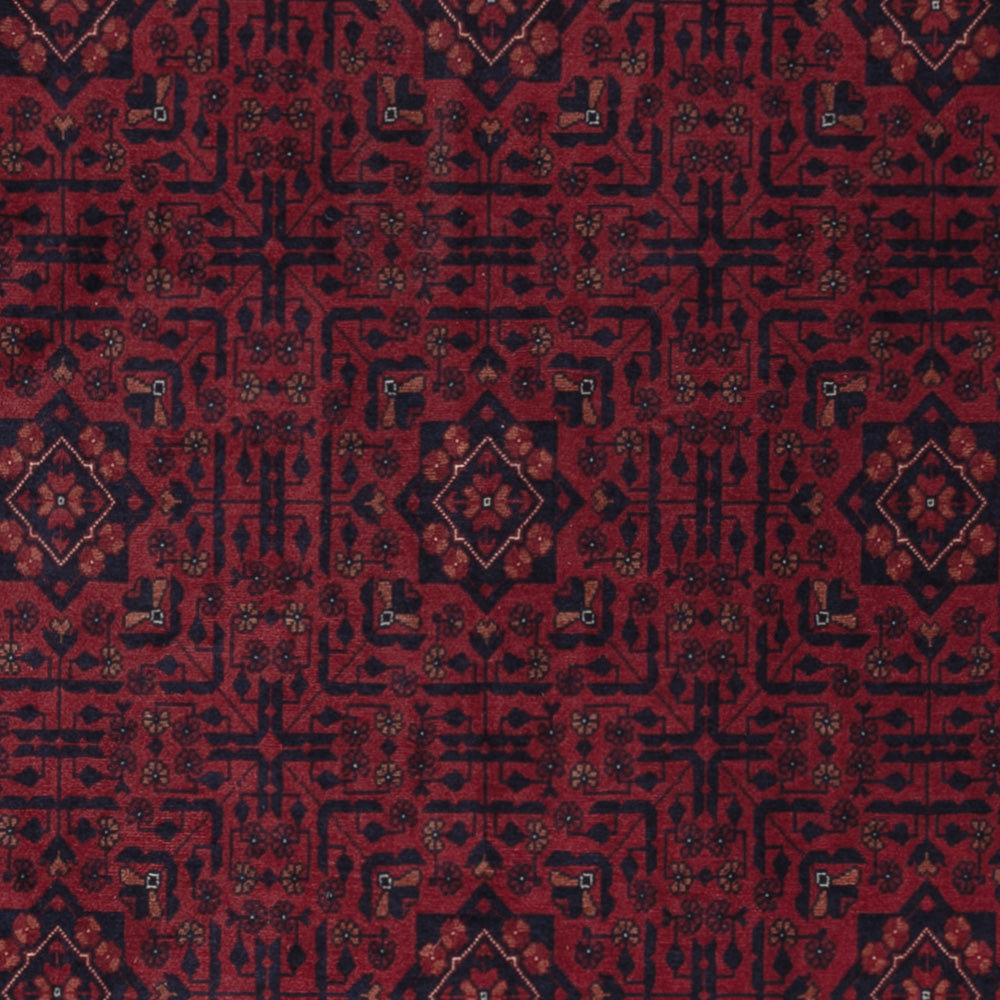 Afghan Teppich - Royal - 303 x 201 cm - dunkelrot