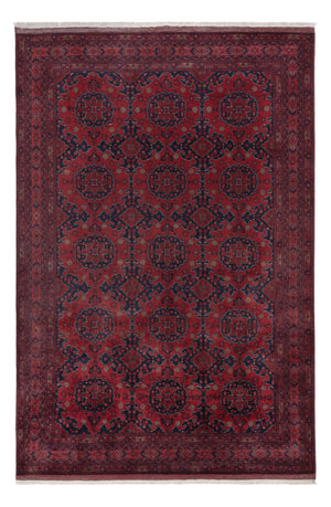 Afghan Teppich - Royal - 298 x 204 cm - dunkelrot