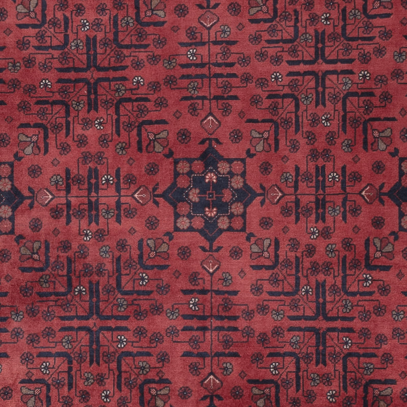 Afghan Teppich - Royal - 299 x 198 cm - dunkelrot