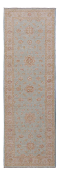 Läufer Ziegler - 255 x 83 cm - hellblau