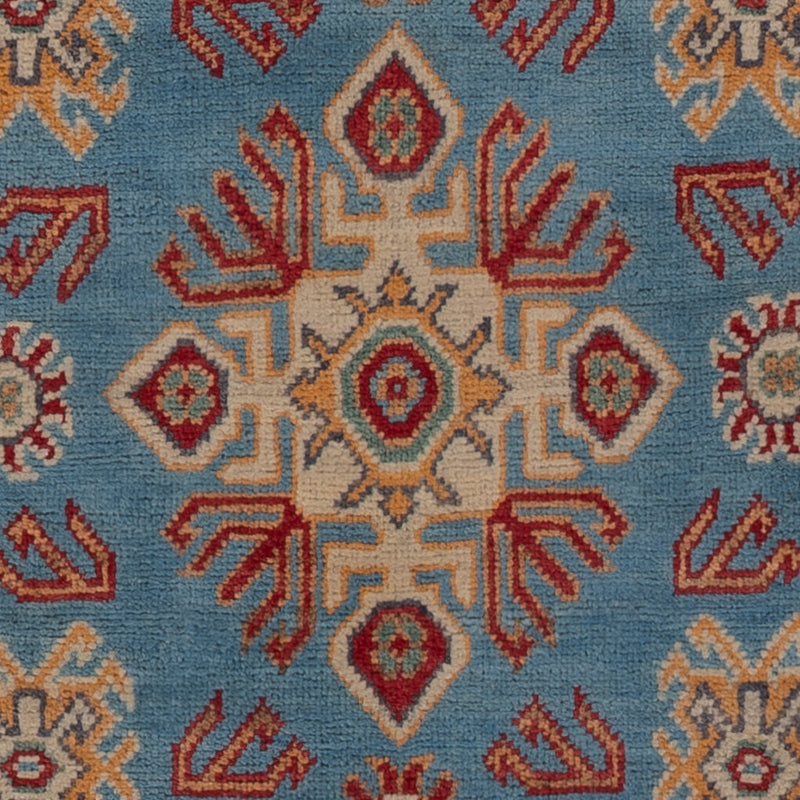 Alfombra Ziegler - Kazak - 158 x 88 cm - azul