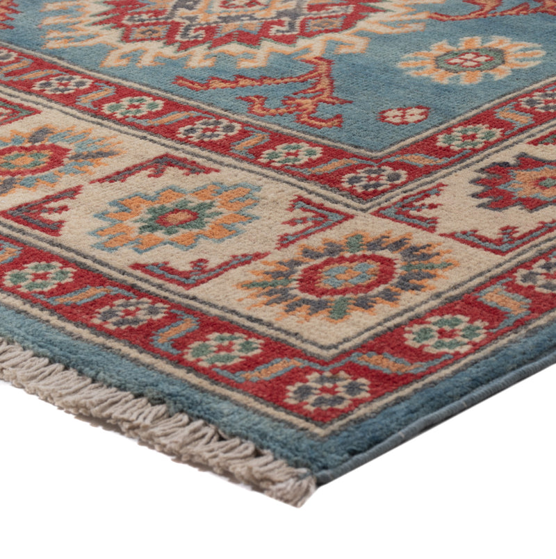 Alfombra Ziegler - Kazak - 158 x 88 cm - azul