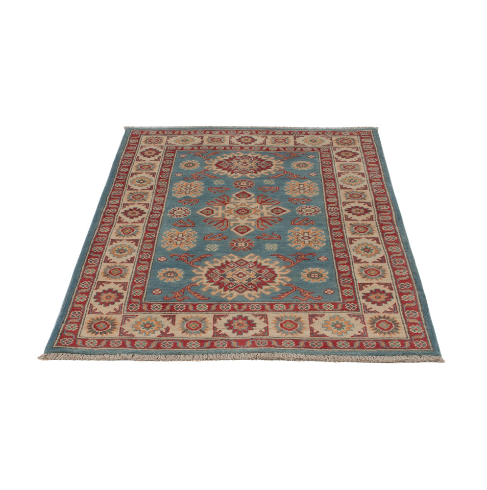 Alfombra Ziegler - Kazak - 158 x 88 cm - azul