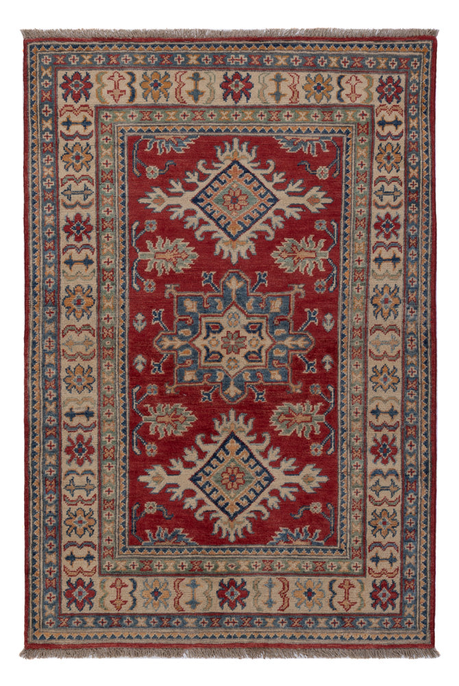 Alfombra Ziegler - Kazak - 149 x 101 cm - rojo