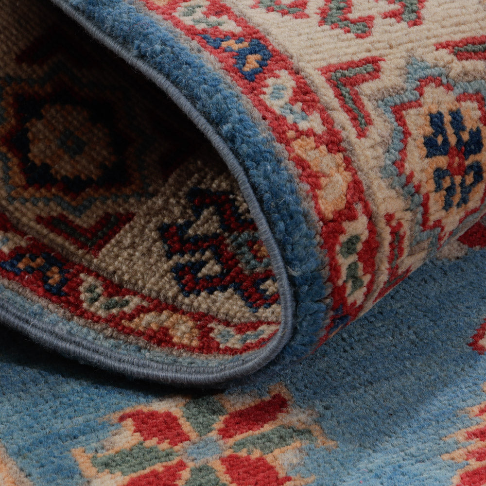 Alfombra de pasillo Alfombra Ziegler - Kazak - 299 x 85 cm - verde