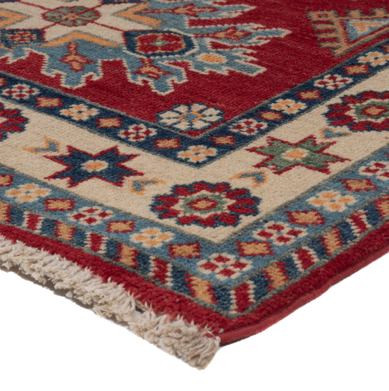 Läufer Ziegler - Kazak - 303 x 83 cm - dunkelrot