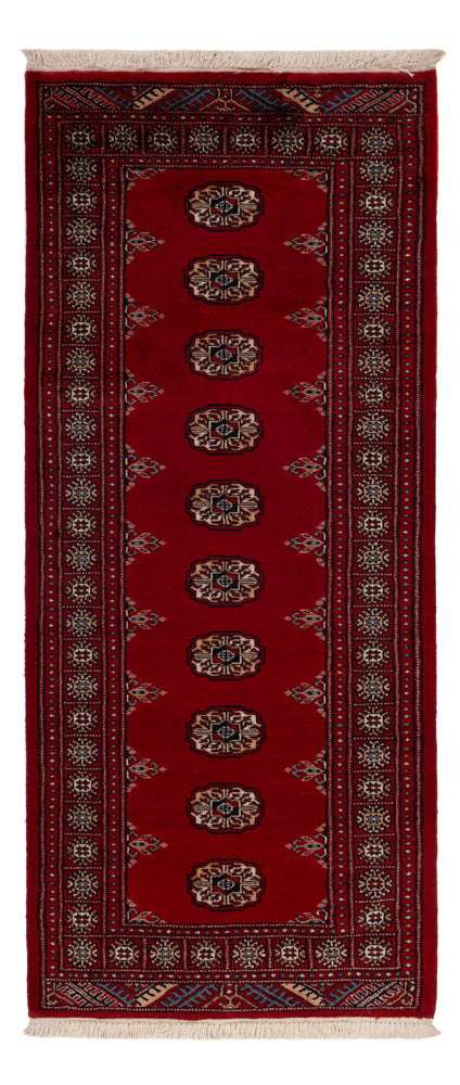 Alfombra de pasillo Alfombra Pakistani - 195 x 83 cm - rojo