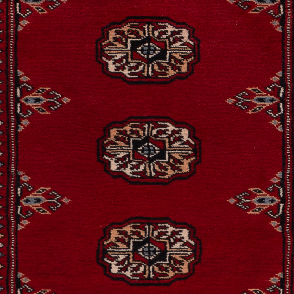 Alfombra de pasillo Alfombra Pakistani - 195 x 83 cm - rojo