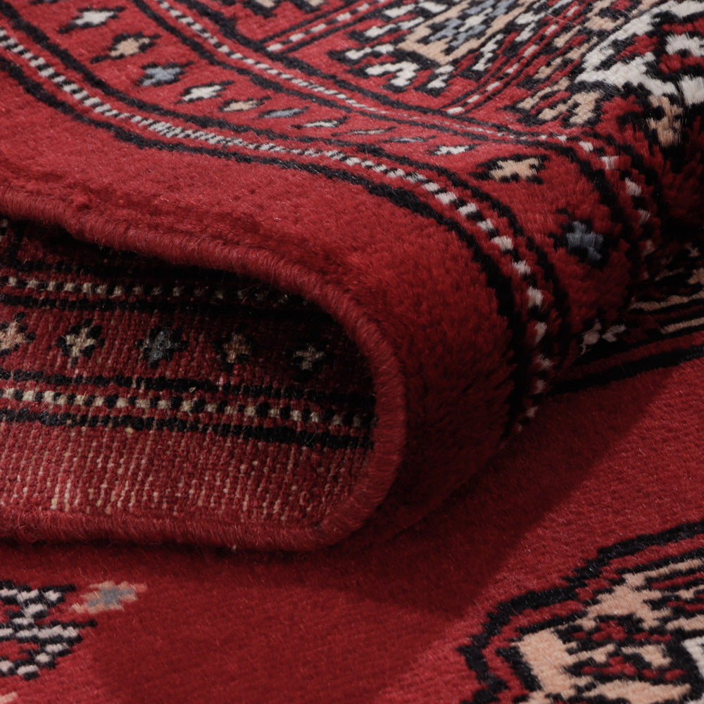 Alfombra de pasillo Alfombra Pakistani - 195 x 83 cm - rojo