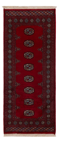 Alfombra de pasillo Alfombra Pakistani - 186 x 75 cm - rojo