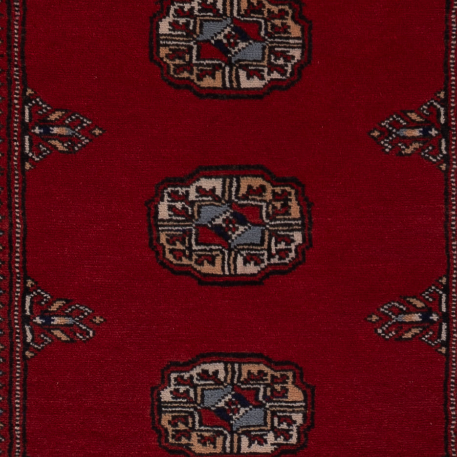 Alfombra de pasillo Alfombra Pakistani - 186 x 75 cm - rojo