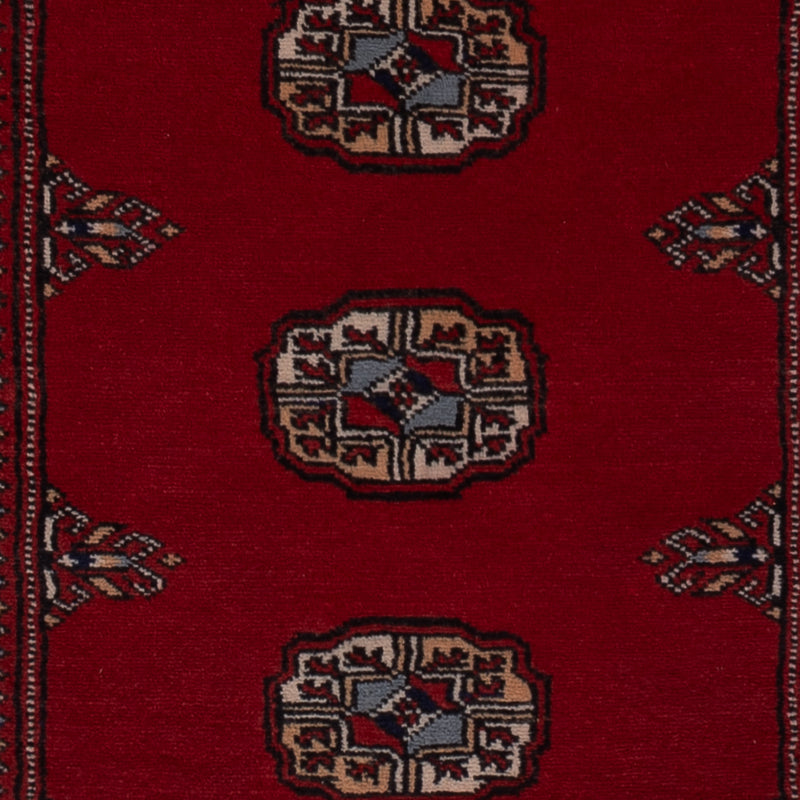 Alfombra de pasillo Alfombra Pakistani - 186 x 75 cm - rojo