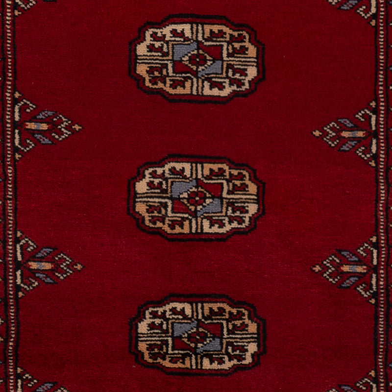 Alfombra de pasillo Alfombra Pakistani - 203 x 78 cm - rojo