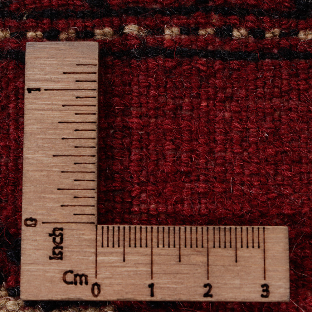 Alfombra de pasillo Alfombra Pakistani - 203 x 78 cm - rojo