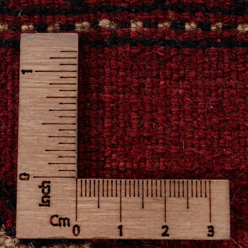 Alfombra de pasillo Alfombra Pakistani - 203 x 78 cm - rojo