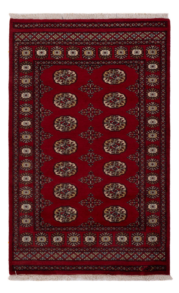 Alfombra Pakistani - 155 x 97 cm - rojo